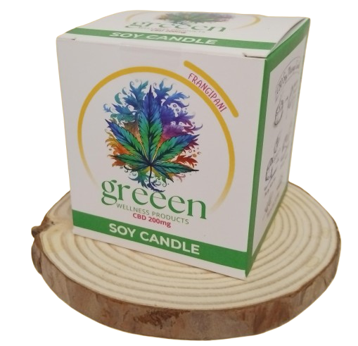 Frangipani CBD Candle