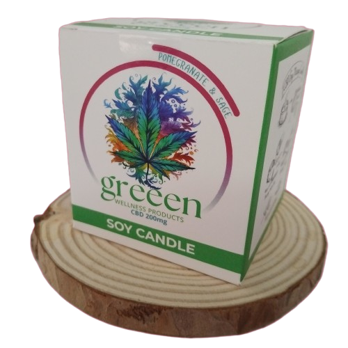 Pomegranate Sage CBD Candle 200mg